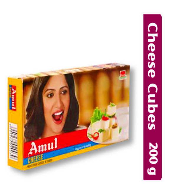 Amul Cheese Cubes 200Grams