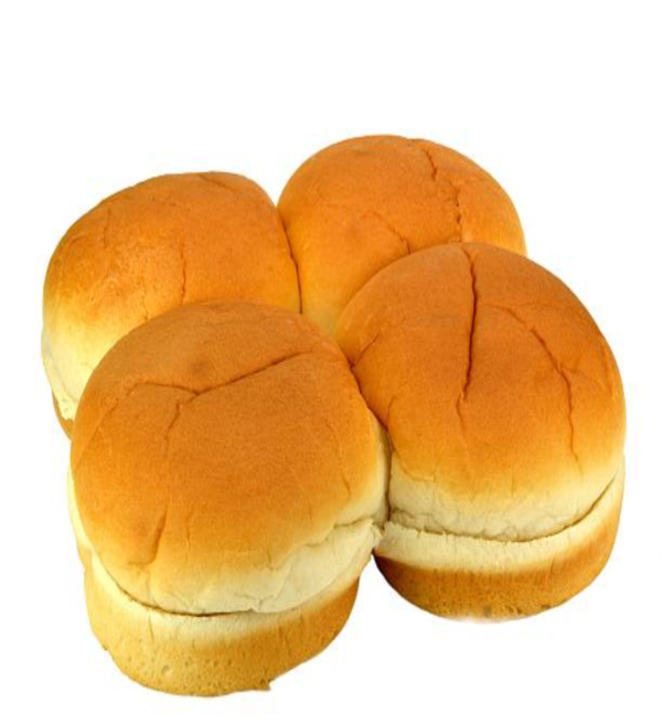 Burger Buns Packs of 4