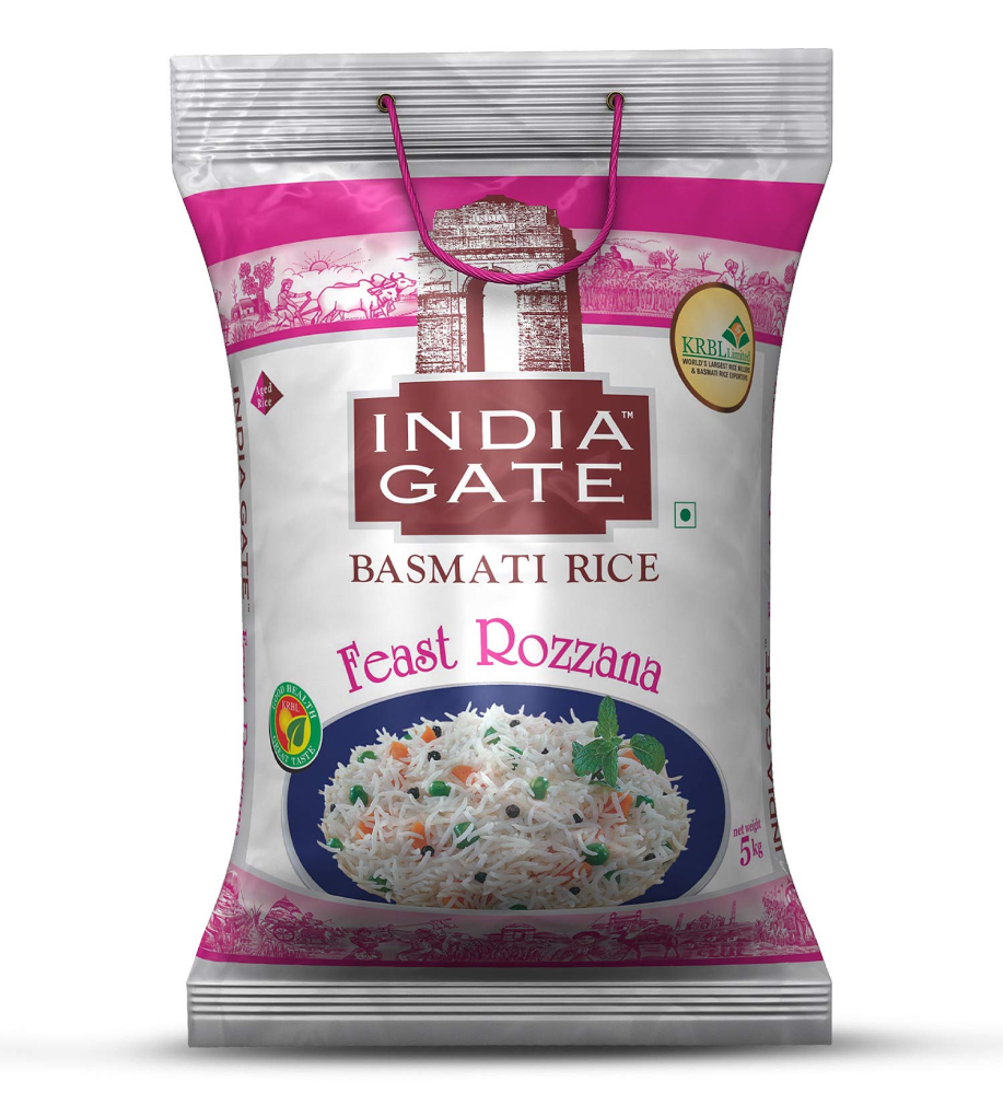 India Gate Basmati Rice Rozzana 5 Kg