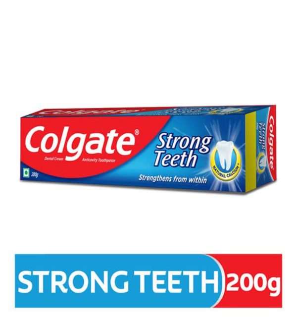 Colgate Strong Teeth Anticavity Toothpaste With Amino Shakti 200Grams