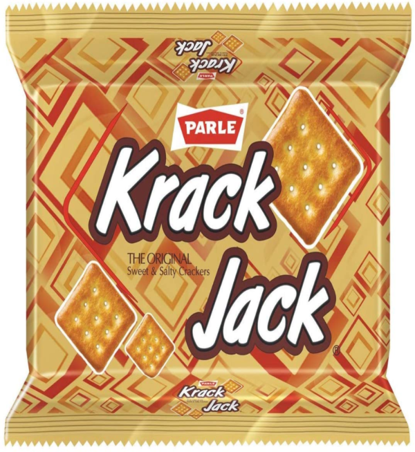 Parle Krackjack Original Sweet & Salty Biscuit - Image 2