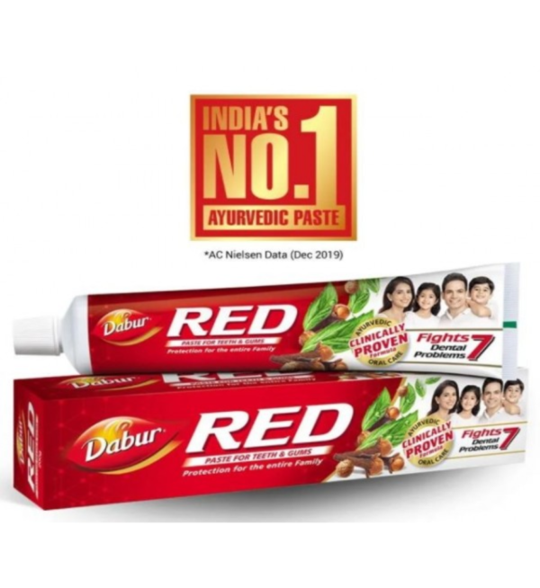 Dabur Red India's No.1 Ayurvedic Toothpaste - Image 2