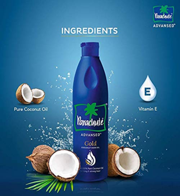 Parachute Pure Coconut Oil 200ml - Image 2